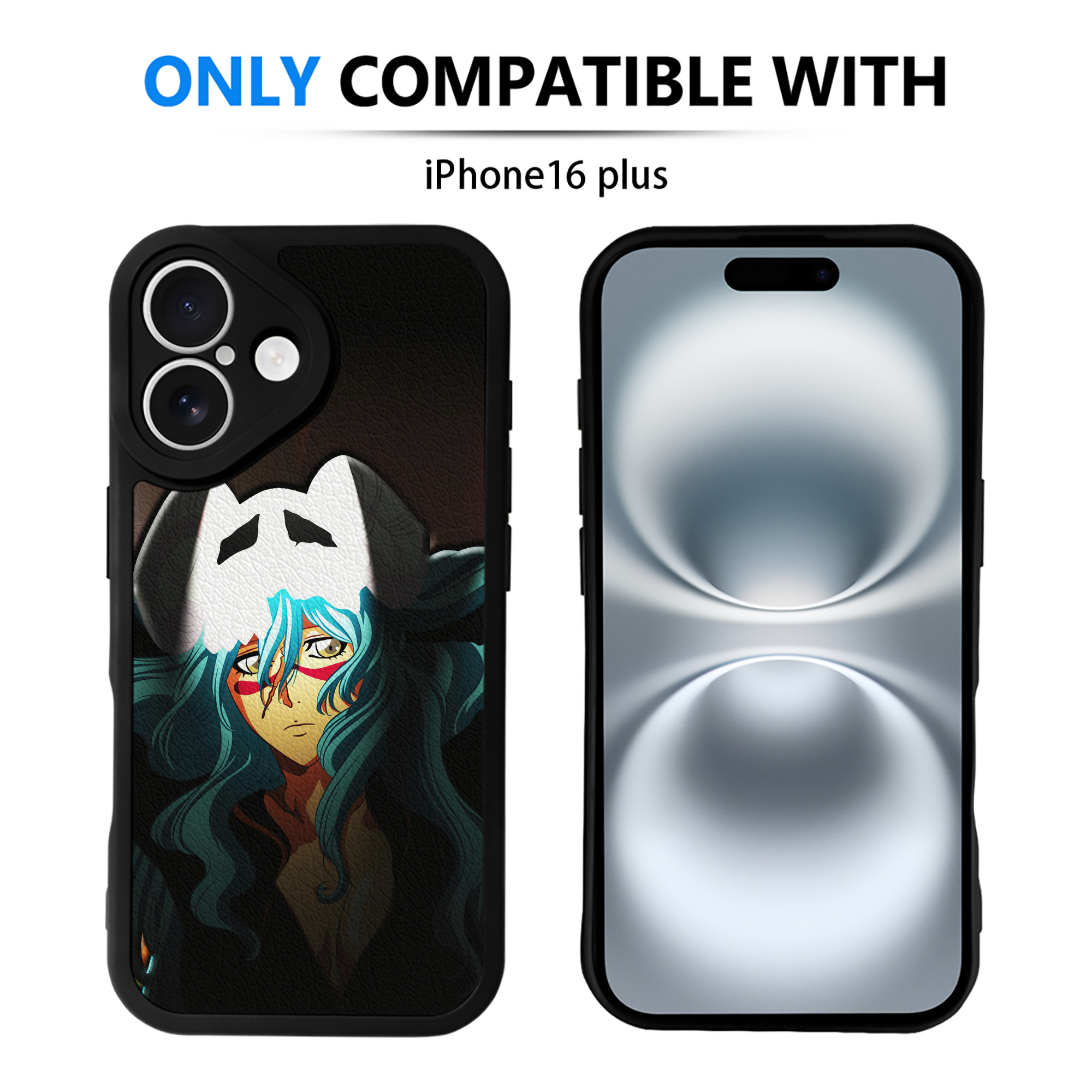 （画像用） ブリーチ BLEACH 【iPhone 16シリーズ対応】シリコンスマホケース（レザー調） 材質：シリコン